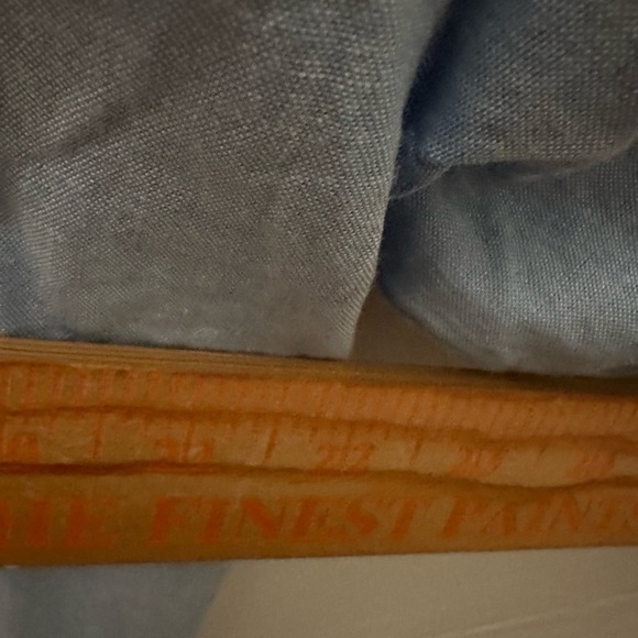 CAPACITY Vintage Dead stock blue embroidered floral woman loose fit top NWT PL - Picture 9 of 13